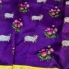 Digital printed pure mangalagiri saree