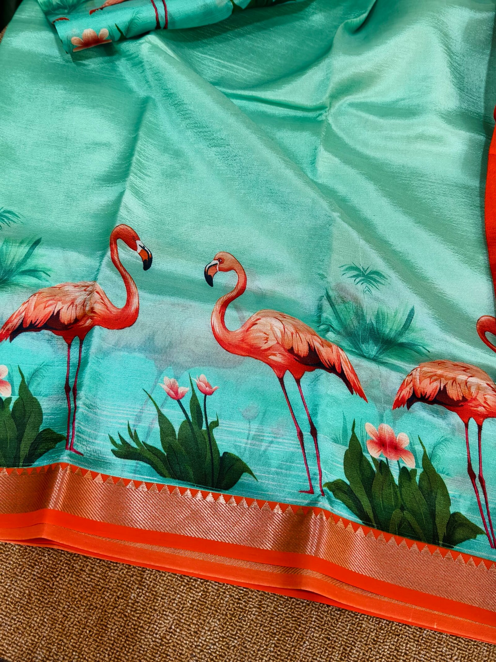 Pure mangalagiri handloom saree