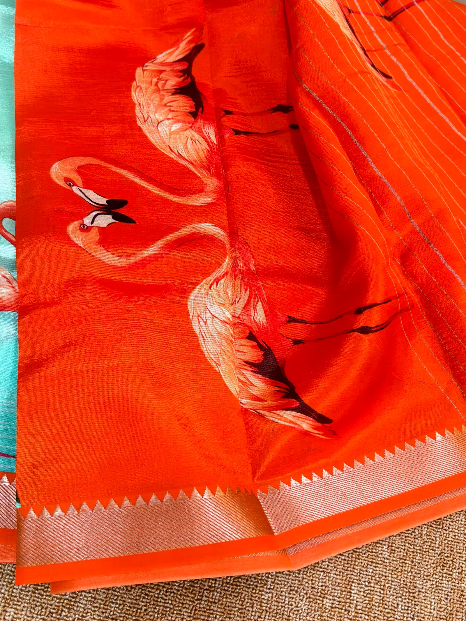 Pure mangalagiri handloom saree - Image 3