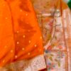 Pure banarasi organza paithani silk