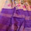 Handloom Stripes Linen Silk Tissue Jamdhani