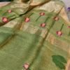 Handloom Linen Silk Jamdhani