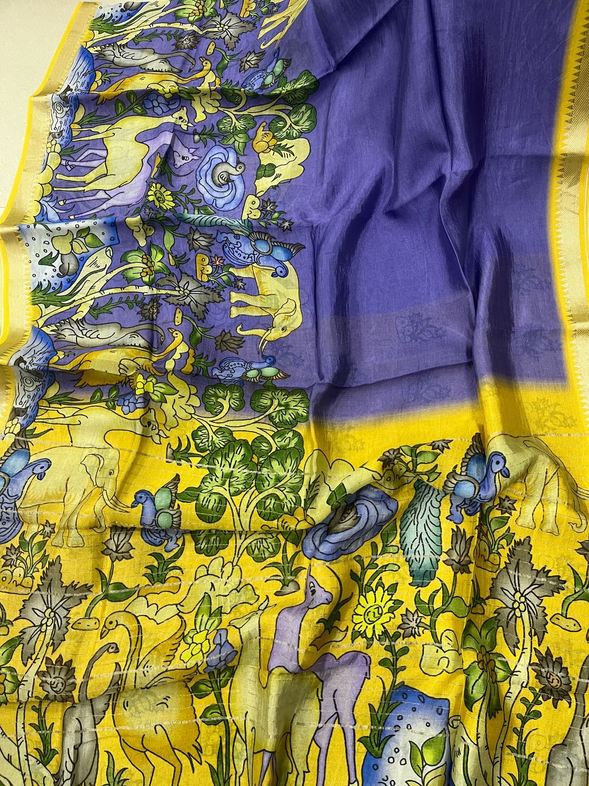 Pure mangalagiri handloom saree