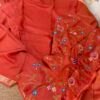 Premium mysore crape silk saree
