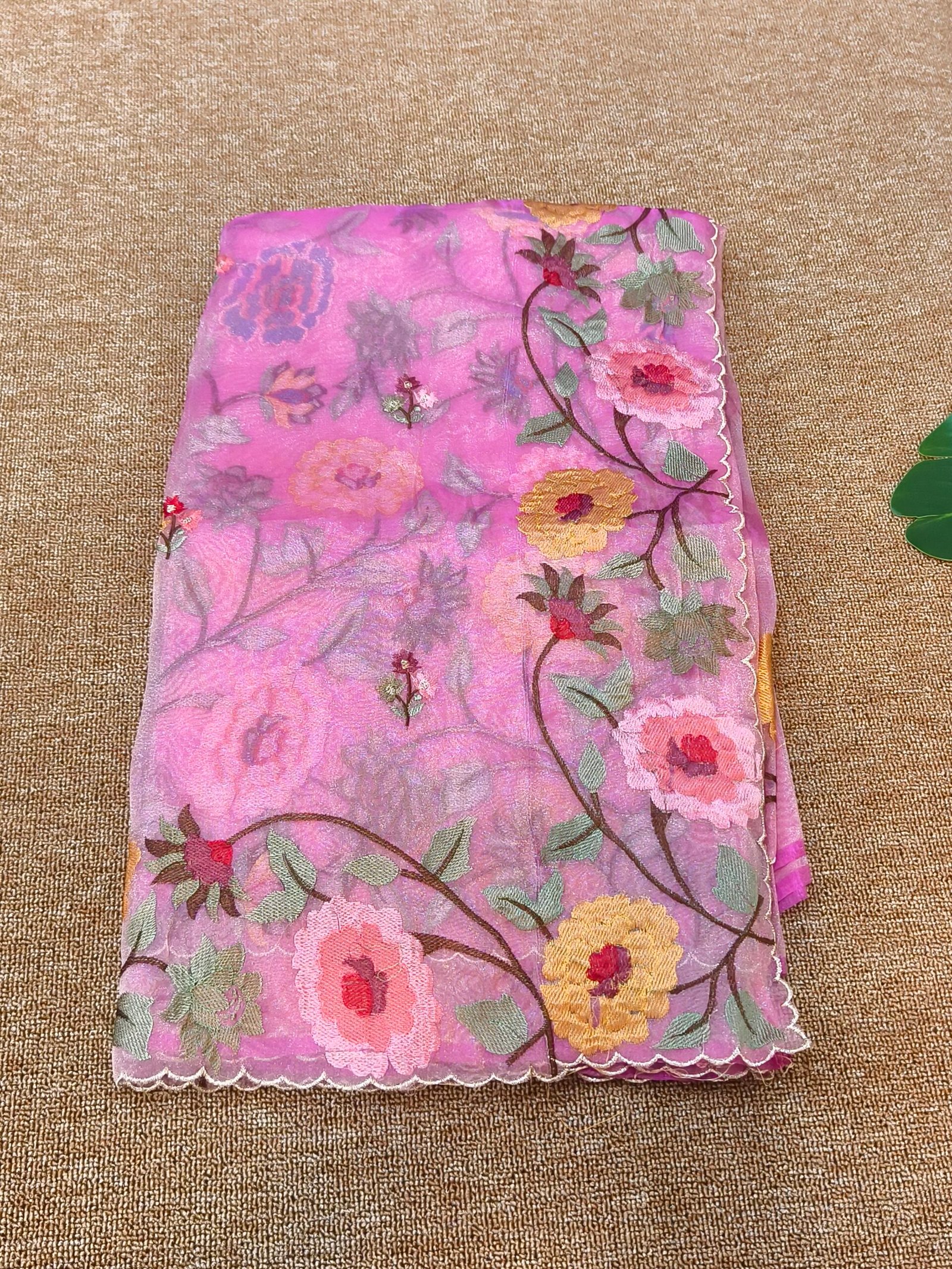 Banarasi tissue organza saree - Image 2