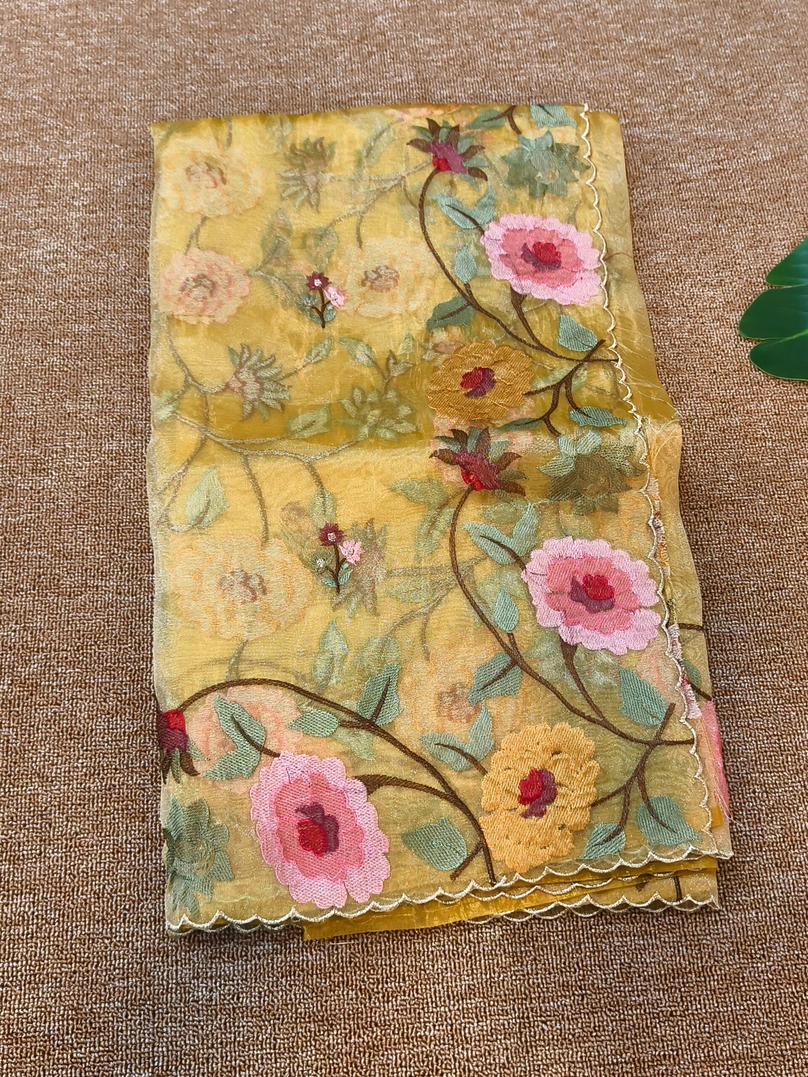 Banarasi tissue organza saree - Image 3