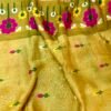 Handloom Linen Silk Tissue Jamdhani